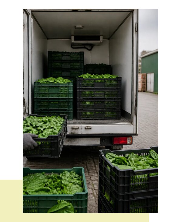 Перевозка шпината в Белую Калитву с сохранением свежести продукции